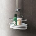 thumbnail image 2 of Metaltex 403711 1 Tier Shower Caddy Orbit, White, 2 of 5