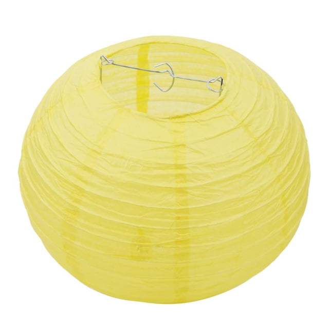 Encendiendo Linterna de papel china redonda de 10 pulgadas, manualidades decorativas para bodas y cumpleaños, lámpara de papel DIY Tmvgtek Libre de BPA