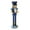 Blue, variant on ZPAQI Wood Walnut Soldier Ornament Wood Doll House Decorations Nutcrackers Figure