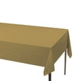 thumbnail image 3 of Plastic Tablecover, Gold, 54" x 108", 3 of 7