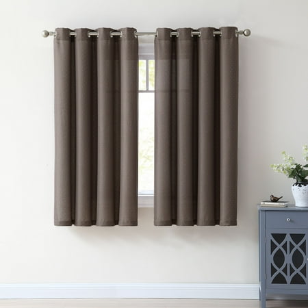 Mainstays Dixie Metallic Studs Window Curtain Panel Multiple