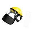 thumbnail image 3 of Protector facial transparente, equipo de protección, protección ocular transpirable, protección facial para registro, corte de cepillo, recorte de jardinería Amarillo, 3 of 8