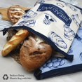 thumbnail image 2 of gRIN BY gRIN- 2 Packs Bread Bags to Keep Bread Fresh, Reusable Zipper Bread Bags for Homemade Bread Loaf, Freezer Bread Storage Bag, Bread container,, 2 of 5