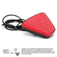 thumbnail image 4 of Luz Trasera, 12 V Auto 20 LED Freno De Marcha Atrás Advertencia Lámpara De Parada Flash Estroboscópico Universal Para Motocicleta ATV Camión SUV Luz Trasera Negra SUV, 4 of 8