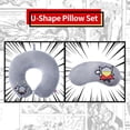 thumbnail image 4 of MINISO Merveille U-Forme Cou Oreiller & Masque pour les Yeux (Thor), 4 of 9