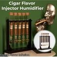 thumbnail image 6 of Yippzo Cigar Flavor Injector Humidifier, Cigar Infuser Glass Tube Kit Humidor with Handmade DIY Cigars Aromatherapy Base Display for Men Cigars Lovers, 6 of 8