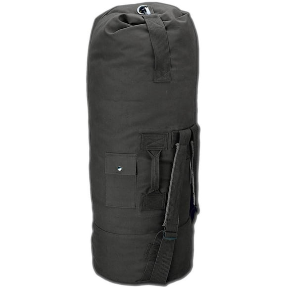 World Famous New Issue Military Duffle Bag - Black