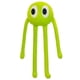 thumbnail image 1 of Oreiller en peluche pieuvre mignon, doux et confortable, avec 4 pattes, pour la maison, la chambre à coucher, le bureau, vert, 90 cm, 480 g, 1 of 4