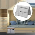 thumbnail image 4 of Bedside , Felt Bedside Storage Organizer Home Mattress Sofa Table Cabinet Bed Storage Organizer with Pockets for Tablet Books Light Grey, 4 of 8