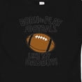 thumbnail image 4 of Inktastic Born to Play Like My Daddy Football Boys or Girls Baby T-Shirt, 4 of 5
