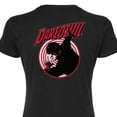 thumbnail image 2 of Marvel - Daredevil Circle - Juniors Fitted Graphic T-Shirt, 2 of 4
