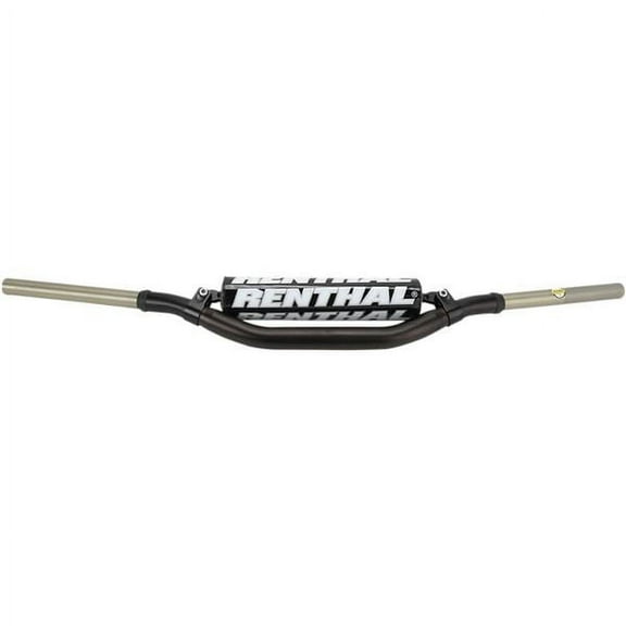 Renthal Twinwall 1 1/8" Handlebar YZ Bend (#921) Black - Fits: Husqvarna TX