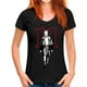 thumbnail image 3 of Camiseta blanca de cosplay de Stranger Style Pop Culture Things Eleven, talla M-3XL, 3 of 5