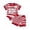 Red, variant on Baby Boys Stripe Waffle Knit "Mama's Boy" Romper & Shorts 2-Piece Outfit,0-3 Months