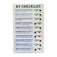 thumbnail image 2 of Rv Checklist For Travel Trailers And Motorhomes, Essential Departure And Arrival Reminders, Reusable 3D Printed Biodegradable Pla Design With Easy-Move Sliders, 2 of 9