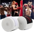 thumbnail image 2 of Vendas de boxeo transpirables de 5M, vendas de boxeo para hombres y mujeres (blanco), 2 uds. Likrtyny Para estrenar, 2 of 4