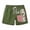 Army Green, variant on Men's Swim Board Shorts Beach Shorts With Sports Print Casual 3 Inch Trunks For Swimming Surfing/Blue/S