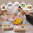 thumbnail image 5 of CHERISHGARD 2 Pieces Nursery Baskets for Toys,17.7"x13.0"x7.8" 30L, Towel Woven Storage for Organizing Living Room Bedroom Bathroom, 5 of 6