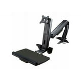 StarTech Sit-Stand Monitor Arm Keyboard Tray Desk Mount up to 27 ...