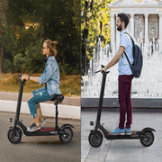 Yoleny Electric Kick Scooter, Scooter for Adult, 400W Motor, Max Speed 18 Miles, Long-Range Battery, Foldable and Portable, Commute and Travel