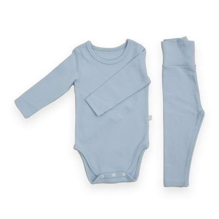 

Qufokar 3 Month Old Boys Clothes Baby Boy Clothes Baby Girls Boys Autumn Solid Cotton Long Sleeve Long Pants Romper Bodysuit Set Outfits Clothes