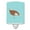 Blue, variant on Jersey Buff Turkey Hen Pink Check Ceramic Night Light