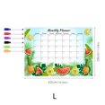 thumbnail image 2 of Pizarra magnética con estampado de frutas con bolígrafo (grande), borrable transparente, tablero de escritura acrílico, puntas para notas, 2 of 5