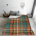 thumbnail image 5 of Pofeuu colorful plaid Print Ultra-Soft Micro Fleece Blanket,for Bed Or Sofa,All Season Throw Blankets Flannel Blanket-80"x60", 5 of 7