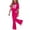 Hot Pink, variant on Fnooota Girls Summer Outfit Sets Size 14, School Casual Short Sleeve Kids' Clothing Sets Girls' 2 Piece Sets Pink Size 14
