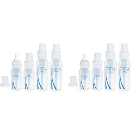 Dr. Browns Bottles 4 Pack (2 - 8 oz bottles) and (2 - 4 oz bottles) (Pack of 2)