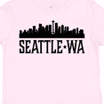thumbnail image 4 of Inktastic Seattle Washington City Skyline Boys or Girls Toddler T-Shirt, 4 of 5