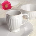 thumbnail image 4 of Lenox French Perle Groove 4 Piece Place Setting, White, 4 of 5