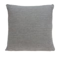 thumbnail image 5 of Parkland Collection Paxon Transitional Grey Pillow Cover With Down Insert, 5 of 10