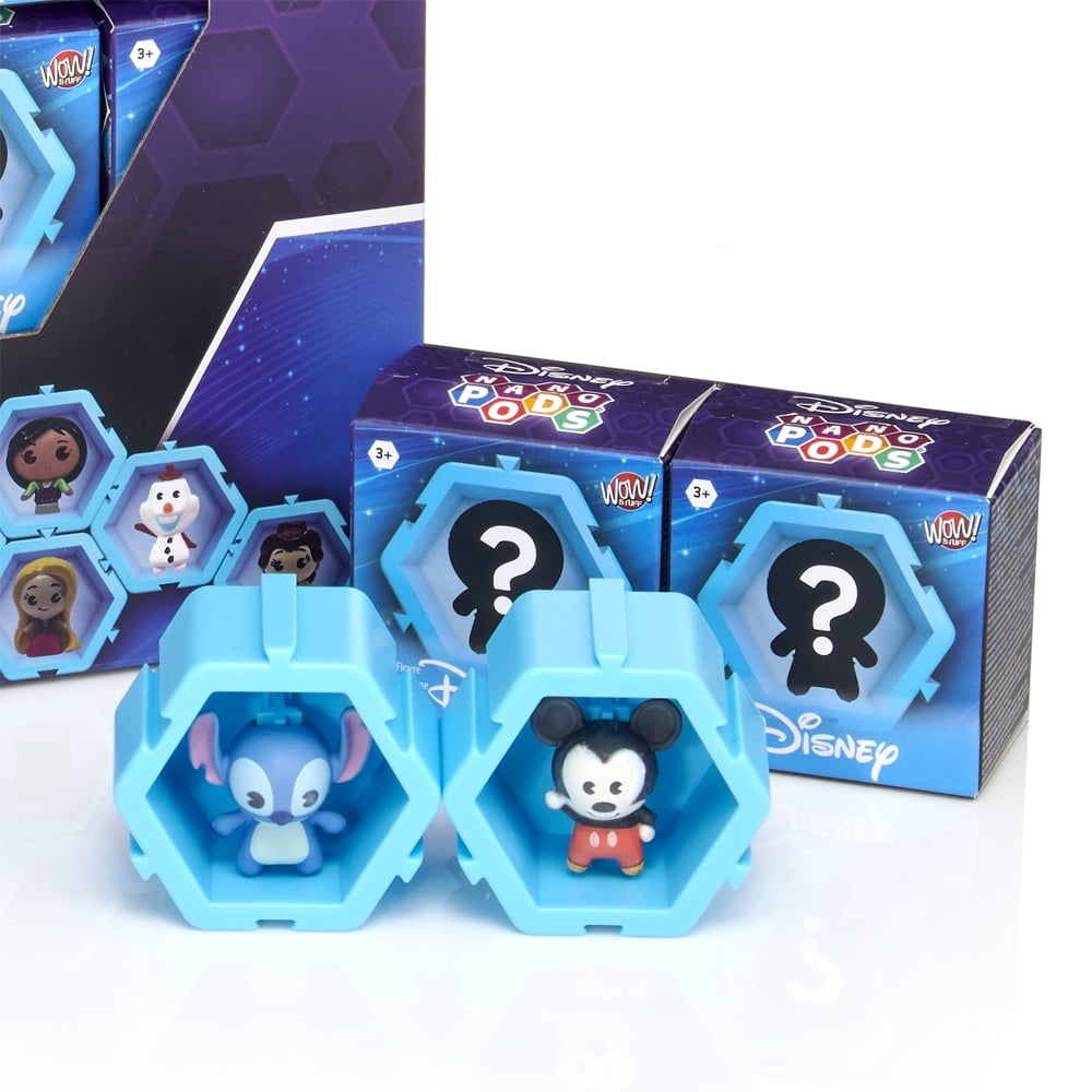 Wow Stuff Collectible Nano Pods Inspired by Disney - Collect and Connect - Includes 1 Surprise Character