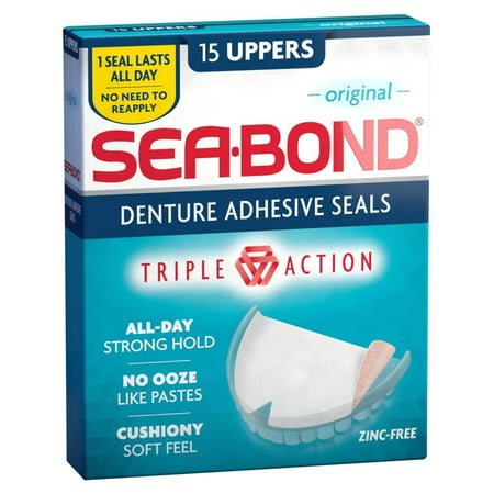 Sea Bond Denture Adhesive, Original Uppers, 15 (Best Complete Upper For Ar 15)
