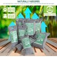 thumbnail image 4 of 8 Pack Activated Charcoal Odor Absorber Bags, Air Purifying Bags, Natural Air Freshener, Shoe Deodorizer, Moisture Absorber, Odor Eliminators for Home, Car (4×50g, 4×150g), 4 of 4
