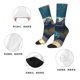 thumbnail image 5 of Fotbe Sunshine Underwater Sand Turtle Calcetas Largas con Estampado para Hombre y Mujer – Calcetas de Compresión Transpirables y Elásticas, Viajar y Uso Diario Talla 5-11, 5 of 6