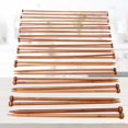 thumbnail image 3 of LEEYNEERKnitting Needles Pointed Wooden Single Needle Set Long Metal Crochet Circular Round, 3 of 6