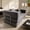 Antique Grey, variant on The Iron Hearth Double Sofa, for Living room or bedroom, comfortable Design, Thick Sponge cushioninging, Natural, Fabric