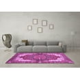 thumbnail image 3 of Ahgly Company Indoor Rectangle Persian Purple Traditional Area Rugs, 7' x 10', 3 of 4