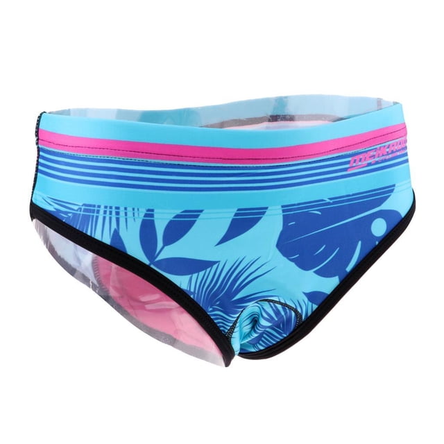 ropa interior de ciclismo de las mujeres de las mujeres escritos de la bicicleta 3d gel acolchado bicicleta underpant l Sunnimix Ropa interior de ciclo de las mujeres