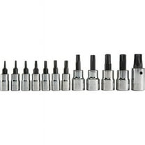 Craftsman Tools 12-Piece 1/4-in; 3/8-in Drive Torx Driver Socket Set