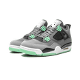 thumbnail image 2 of JORDAN MENS Air Jordan 4 Retro "Green Glow" 308497 033 from Stadium Goods, 2 of 9