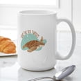 thumbnail image 6 of CafePress - Save The Sea Turtles Mugs - 15 oz Ceramic Large White Novelty Mug, 6 of 6