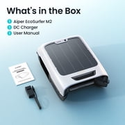 Aiper EcoSurfer M2 Automatic Pool Skimmer, Solar-Powered Robotic Surface Cleaner with 24/7 Cleaning, App Control & 150μm Ultra-Fine Filter