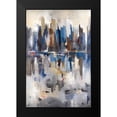 thumbnail image 2 of Jackson, Victoria 13x18 Black Modern Framed Museum Art Print Titled - Harbor View, 2 of 5