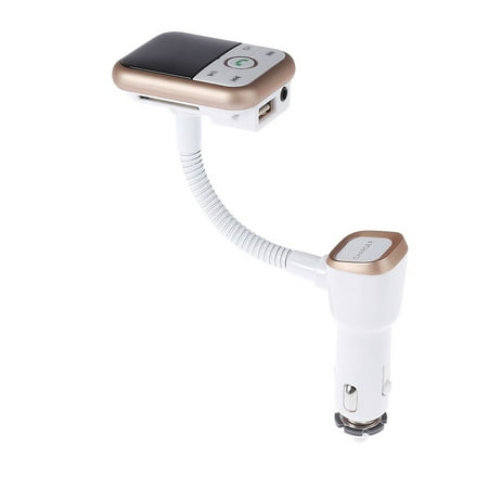 - Zeepin Wireless Bluetooth FM Transmitter Car Kit Radio Receiver with 5V/2.1A USB Charger Support USB Flash Driver