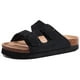 thumbnail image 1 of Sandalias clásicas de corcho para mujer, sandalias de playa de suela gruesa, cómodas y casuales, zapatillas de casa con hebilla ajustable, 1 of 6