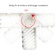 thumbnail image 3 of Matsuzay Estante de esquina para ducha, soporte para estante de ducha para champú y baño, estante de almacenamiento sin perforaciones para Juegos de accesorios de baño gris blanco, 3 of 6
