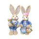 thumbnail image 1 of 2 figuritas de conejitos, esculturas de conejos, decoraciones de Pascua, decoración de jardín de paja para césped, granja, patio interior, estantería Estilo C, 1 of 9